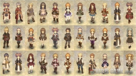 Tree-of-Savior-character-sprites