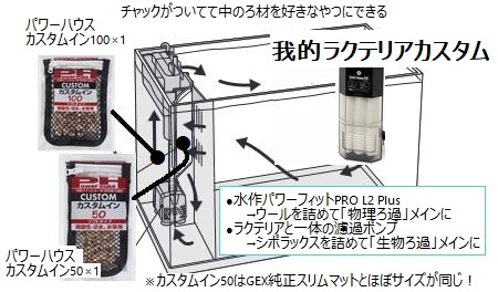 ラクテリア改造